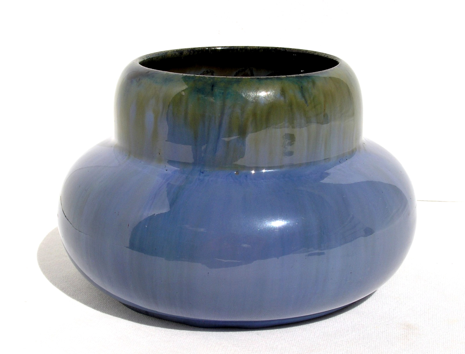 Vintage Fulper Squat Gourd Shaped Vase Arts & Crafts