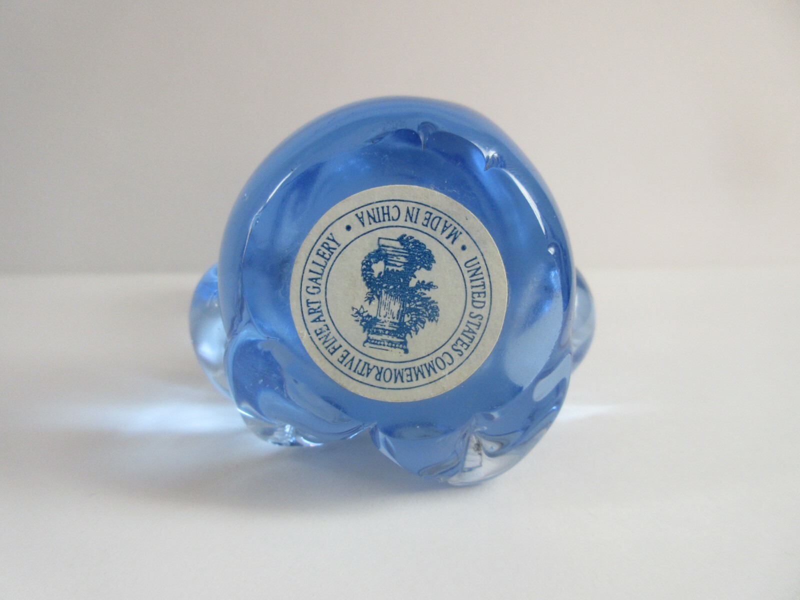 Vintage Blue Art Glass Koala Bear United States Commemorative Fine Art Gallery