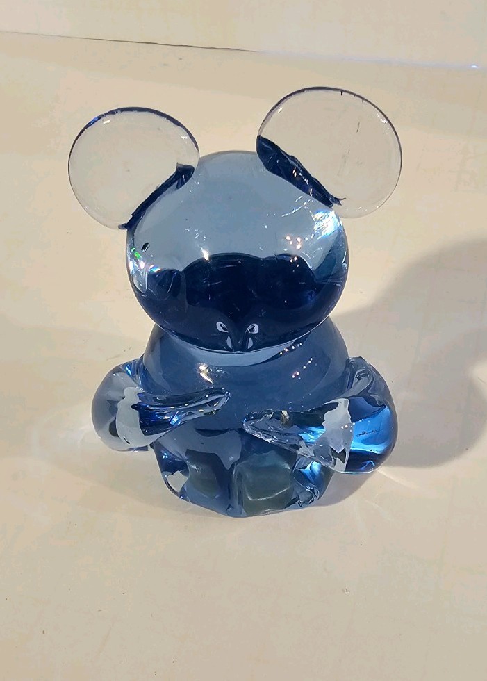 Vintage United States Commemorative Fine Art Gallery Blue Koala Bear Figurine
