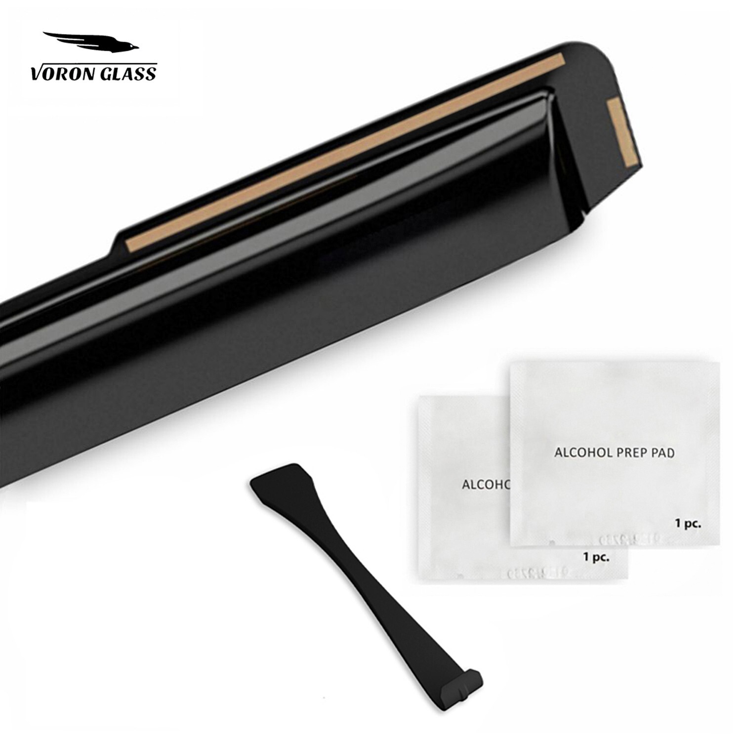 Rain Guards Vent Visors Shade for 2019-2024 GMC Sierra Crew Cab 1500