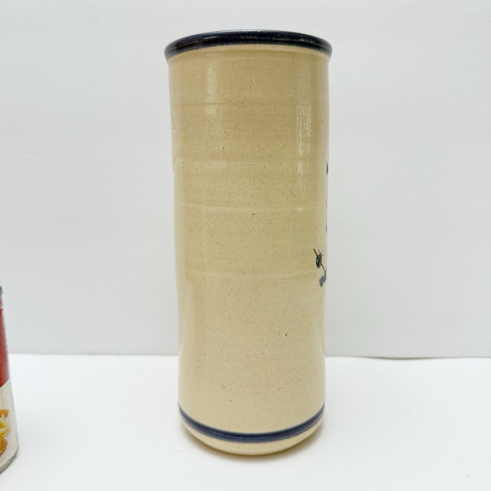Vintage 1987 Olde Cape Cod Stoneware Pottery Blueberry Vase