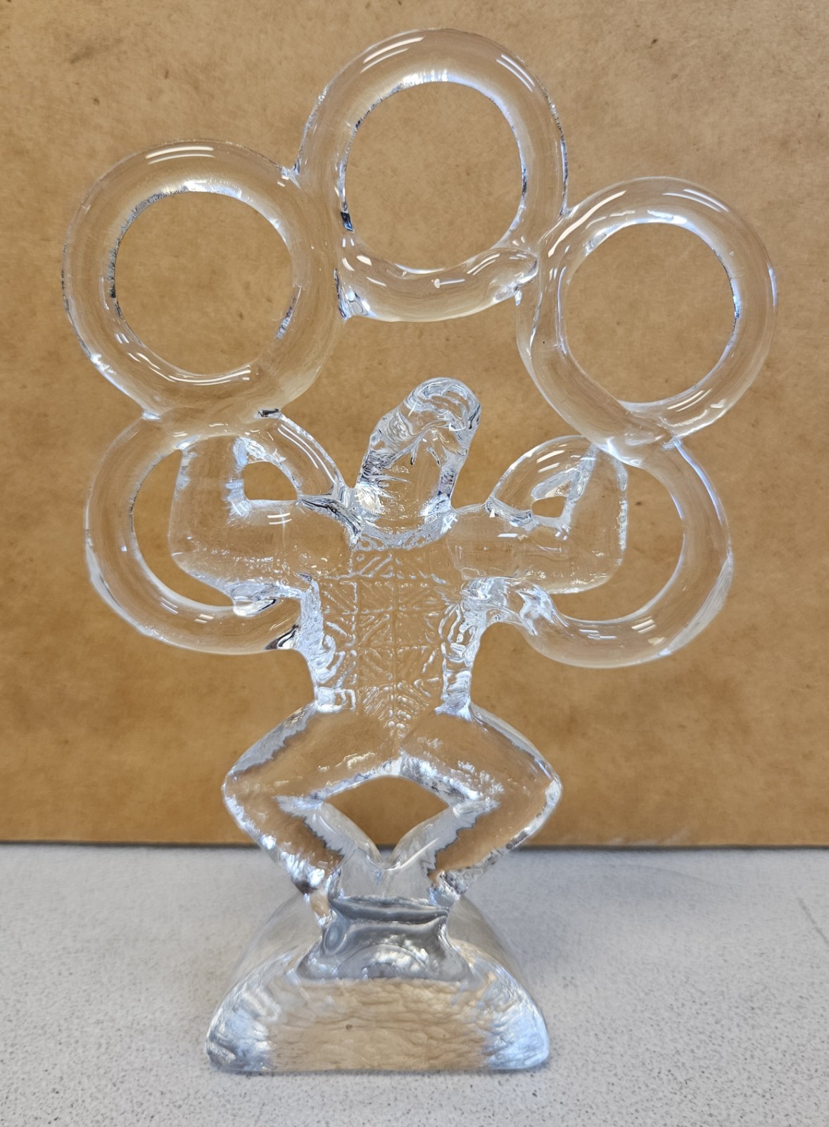 Vintage 1980 KOSTA BODA Glass CIRCUS JUGGLER Figurine Bertil Vallien SWEDEN
