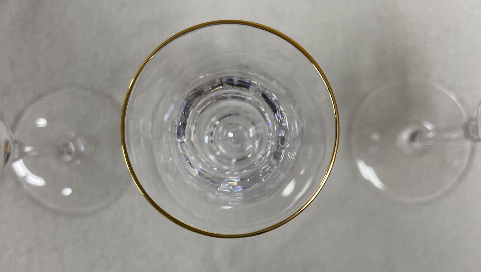 MIKASA SONATA GOLD T7102 CRYSTAL CANDLE HOLDERS 7.25″, 2 Pairs Available, 2/Pair