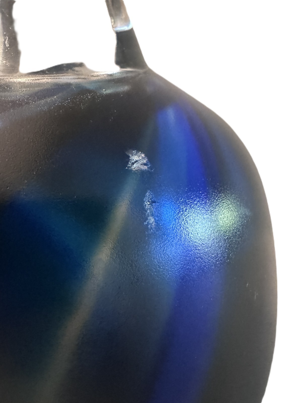 Rare Kosta Glass Vase Signed Goran Warff 8 lbs 8 ” Sweden 1970’s