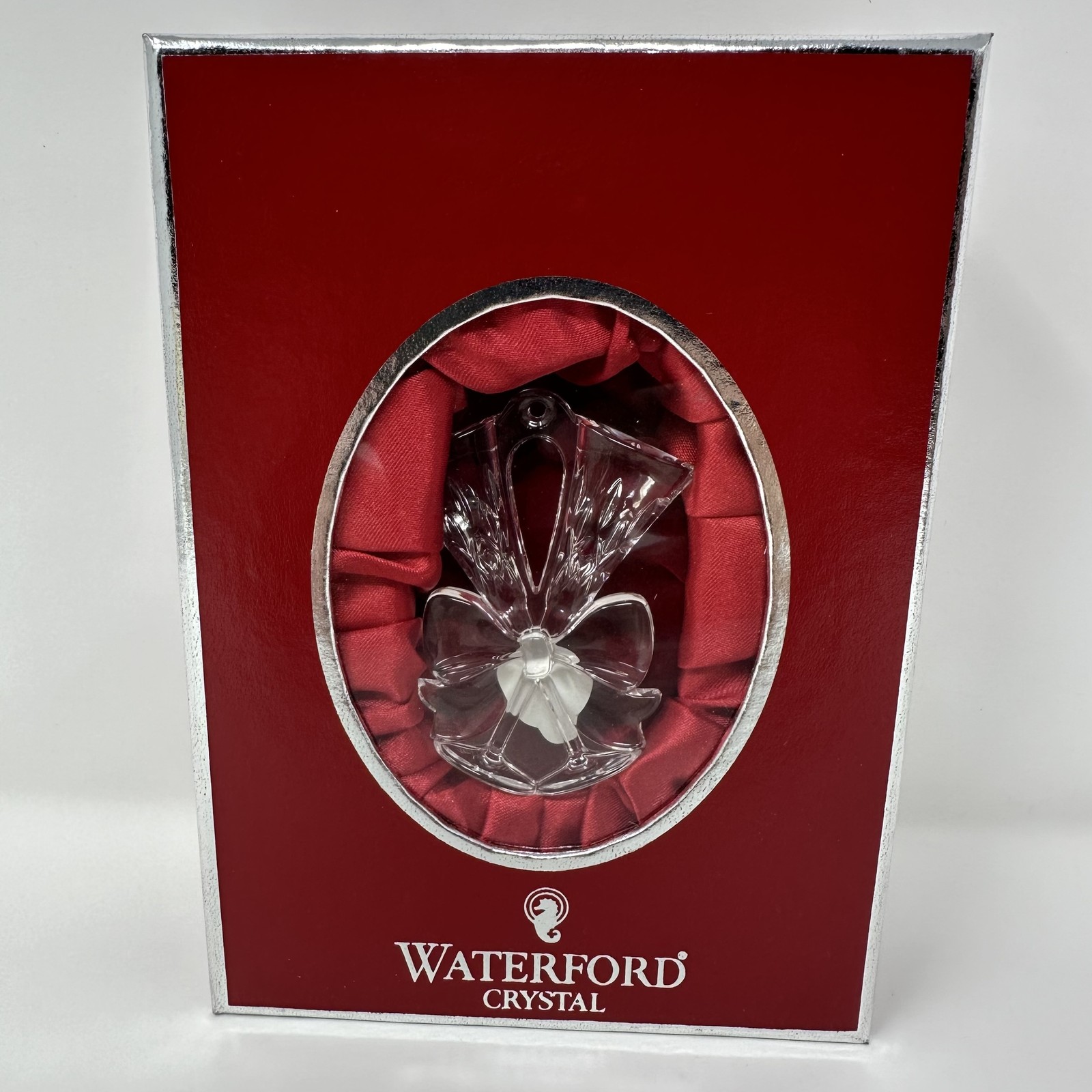 Waterford Crystal Lismore Toasting Flute Ornament 2009 Christmas Germany Boxed