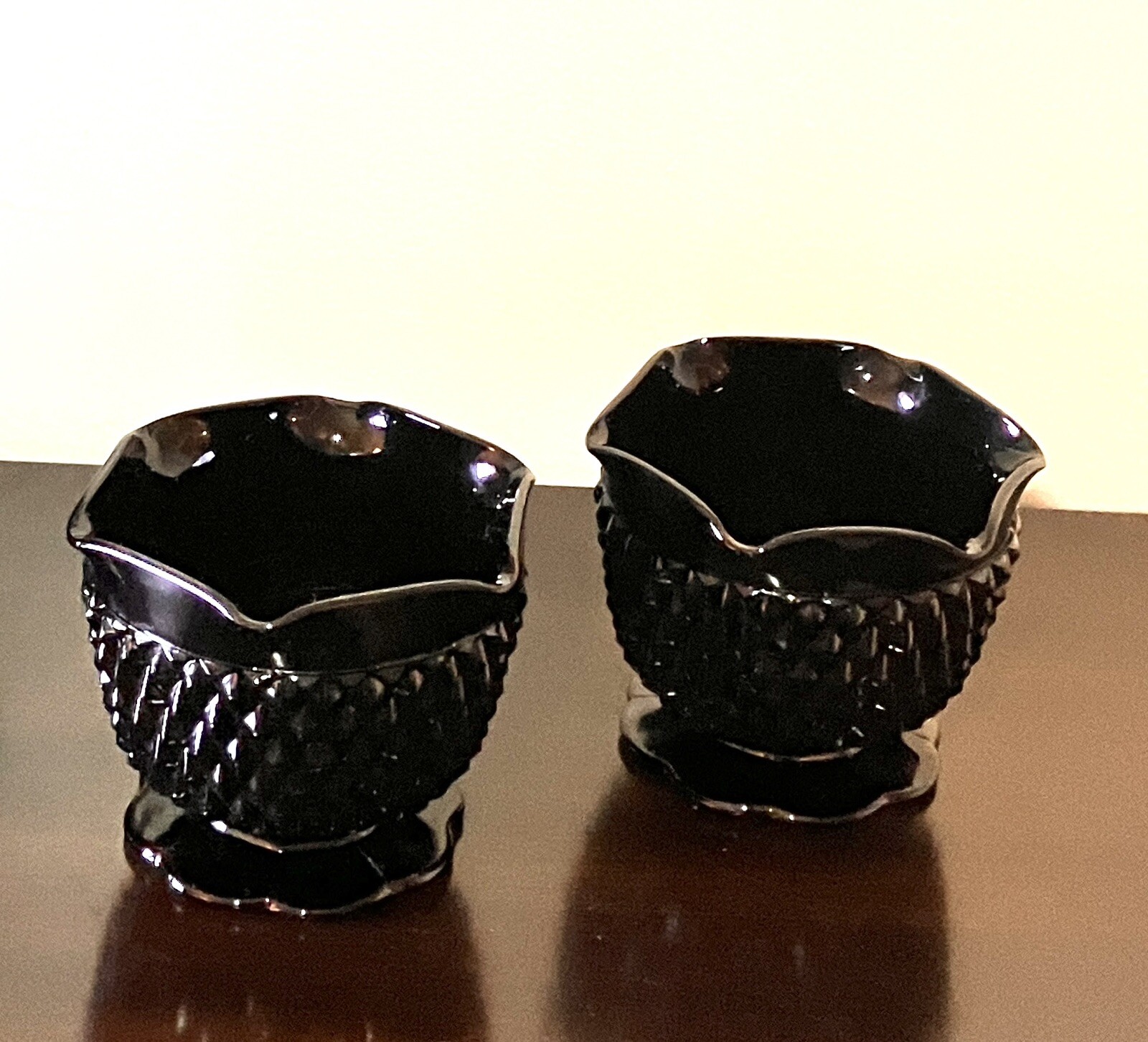 Indiana Tiara Black Diamond Candle Holders, 3.25 In Tall
