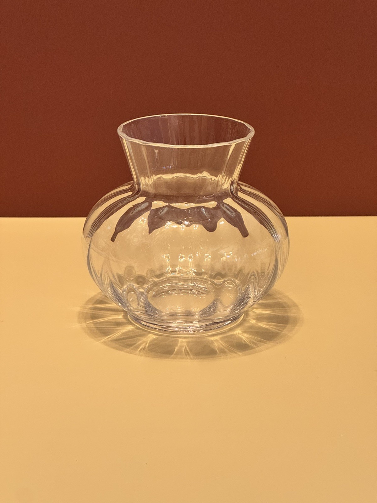 Daum France, Acadie – Small Crystal vase 3.5 in