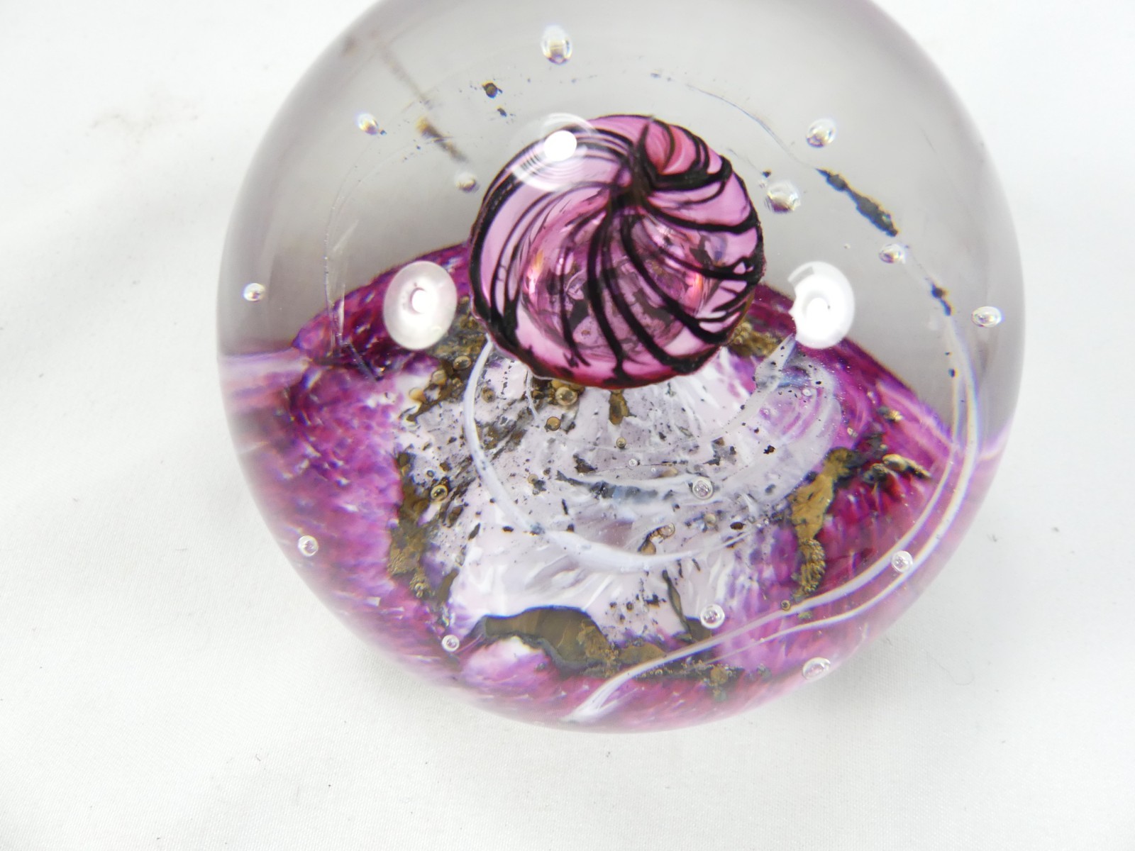 Vintage 1997 Signed Selkirk Hand Made Paper Weight, #149/500