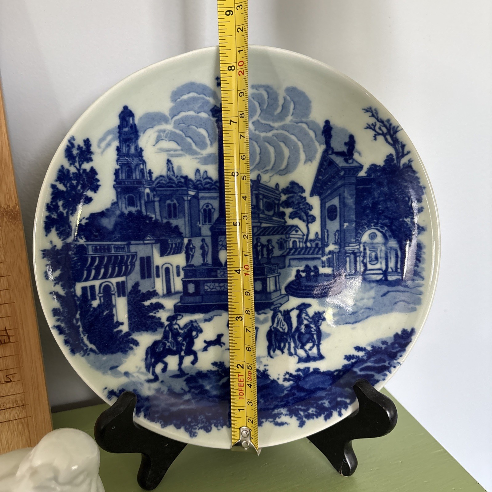 8 1/2” Decorative Plate Vintage Flow Ironstone Plate