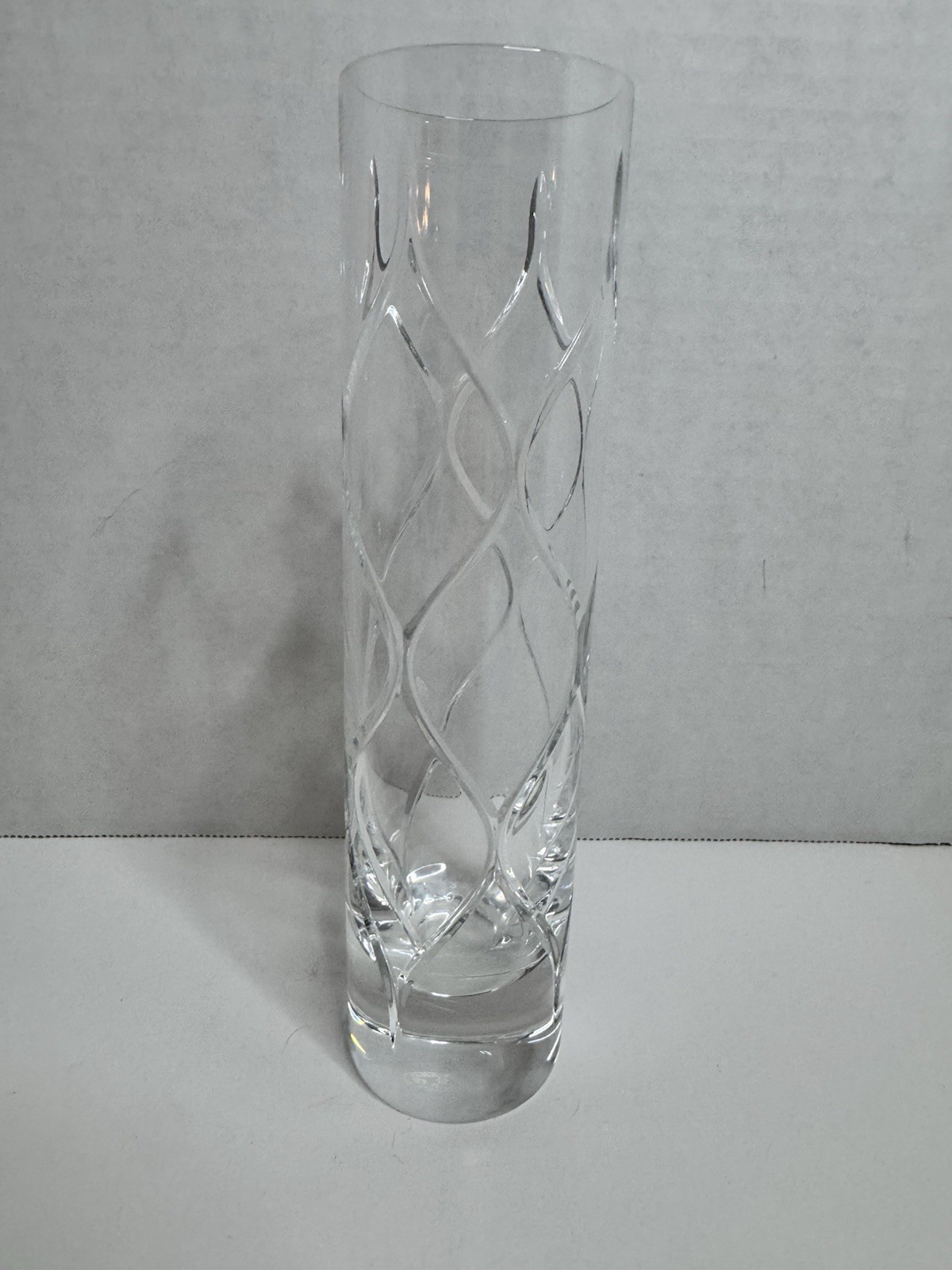 Baccarat Orgue Ruban Bud Vase France Crystal 8” Height – DISCONTINUED