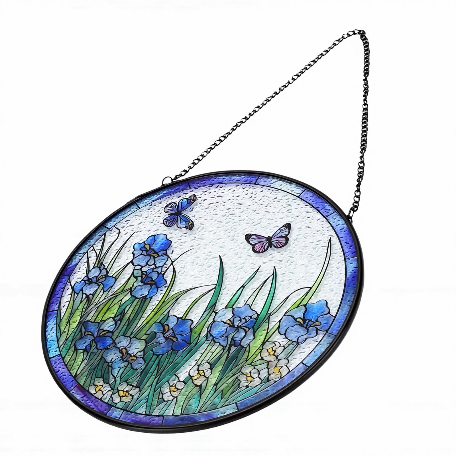 Stained Glass Sun Catcher Vibrant Color Home Living Room Bedroom Decor V1