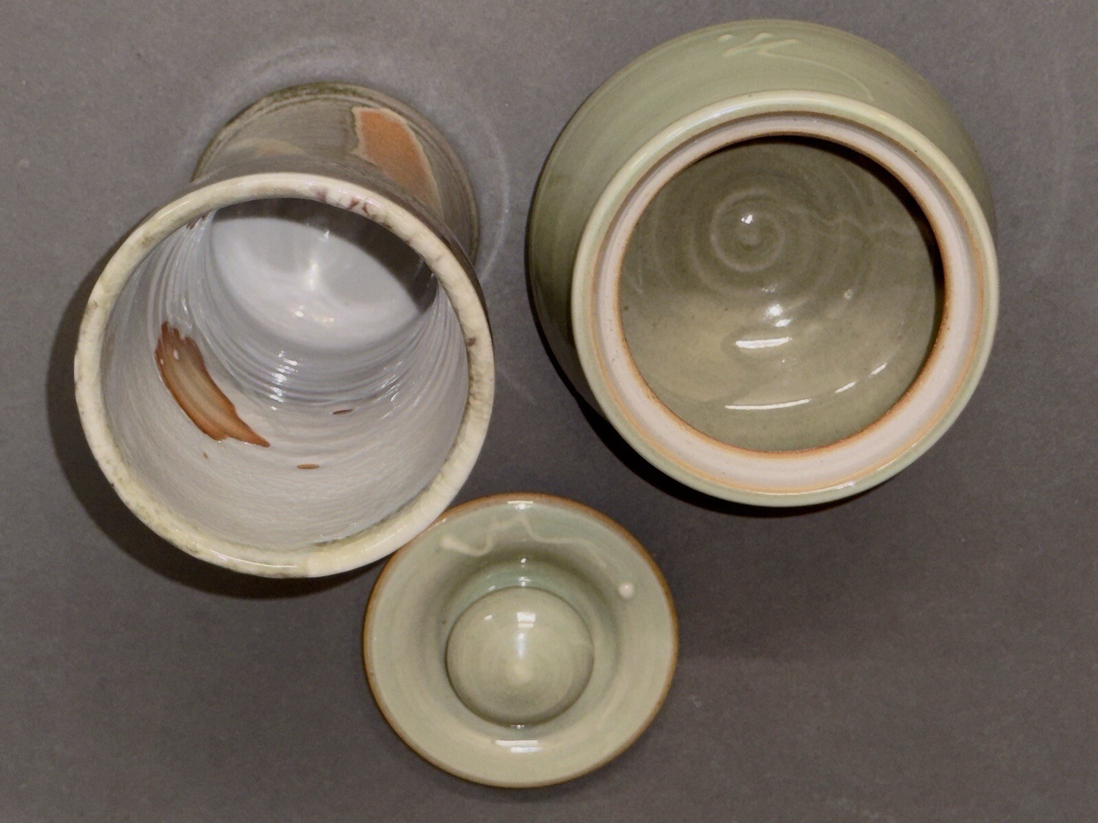 Fabulous Assorted Porcelain Pottery By World Class Potter Peter Sohngen