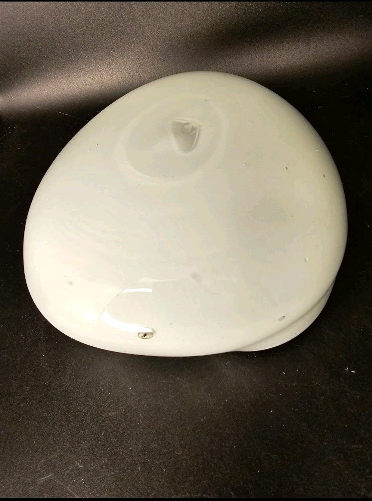Murano Bowl, Large Mcm Heavy Heart Shaped Aqua Blue Cased Glass Candy Dish