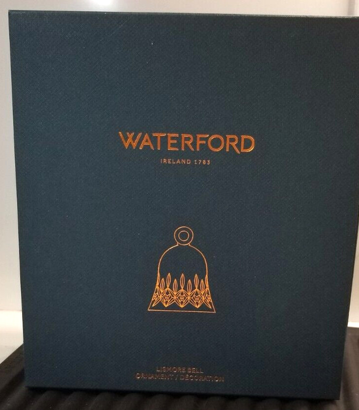 Waterford 2021 Lismore Bell Ornament 3.3″ Ornament # 1059676 Boxed