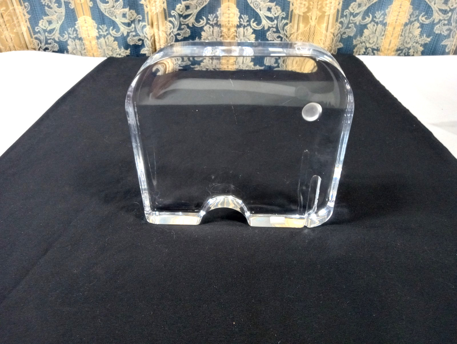 Denji Takeychi Zoo Series Elephant 24% Lead Crystal Clar Japan