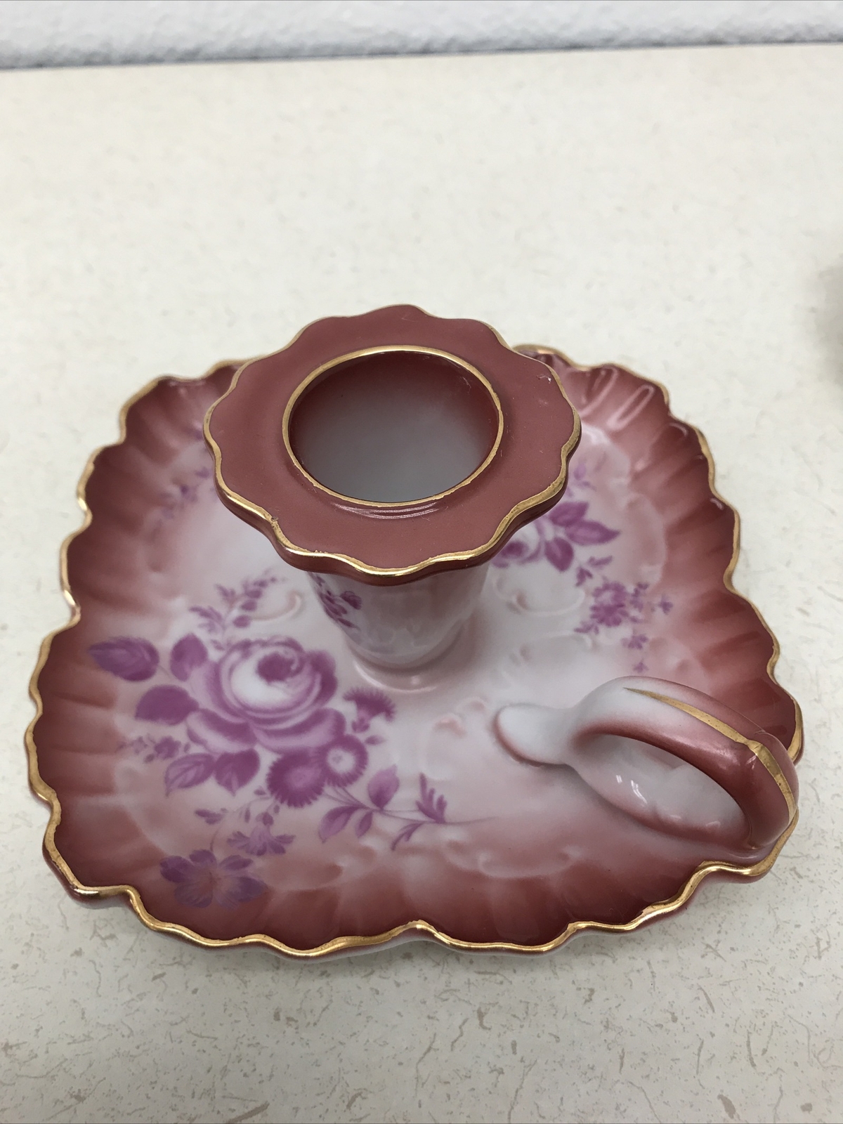 Vintage Candle stick holder candlestick RS Reinhold Schlegelmilch 1960’s