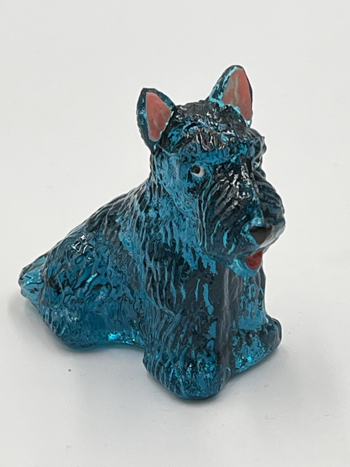 Boyd “Duke” The Scottie Dog Blue Flame RARE Hand Painted Vintage New Old Stock