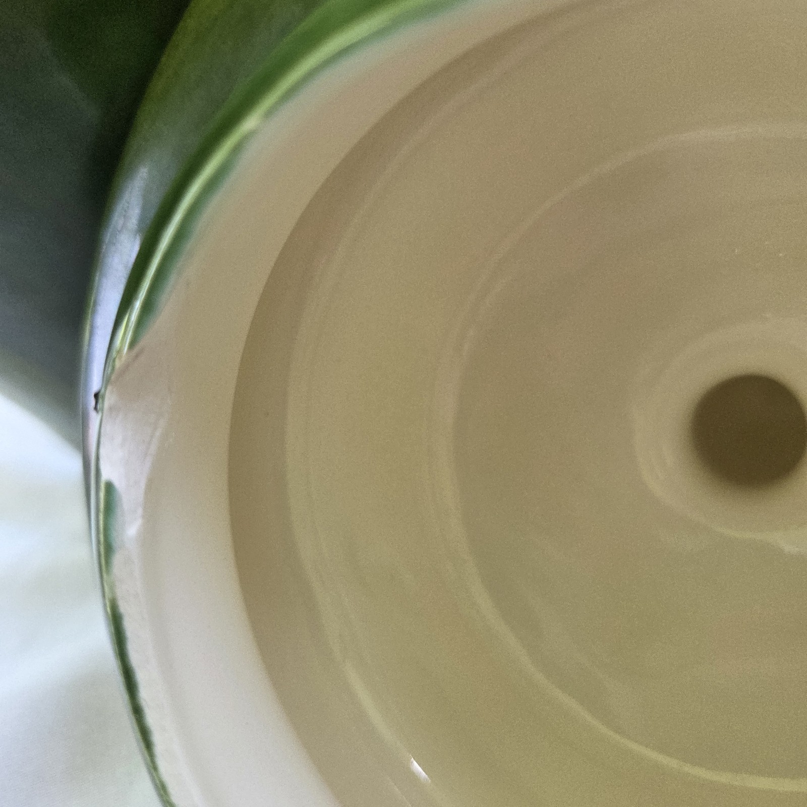 Handmade Studio Pottery Green Lidded Ginger Jar Urn Vase 15″ Tall Signed 1976