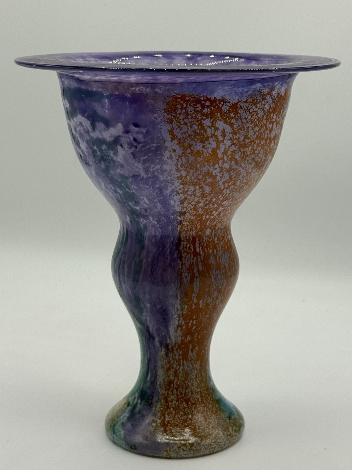 Kosta Boda Sweden 1990’s Kjell Engman Signed And Numbered Vase 8.75″ Pristine