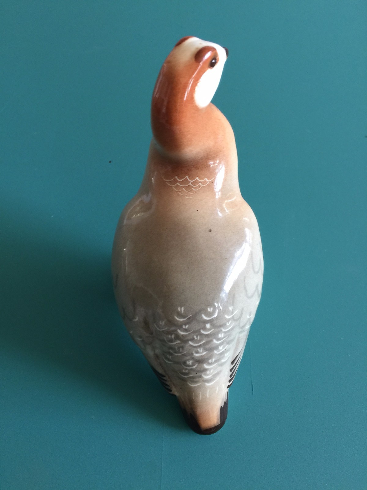 Lomonosov Porcelain Bird – Partridge- Made in USSR
