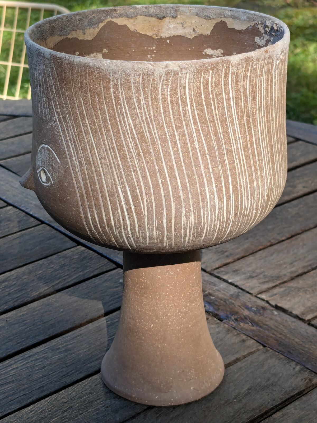 Rosemary Taylor Studio Pottery Girl Head Vase Vintage mid century Modern Mint