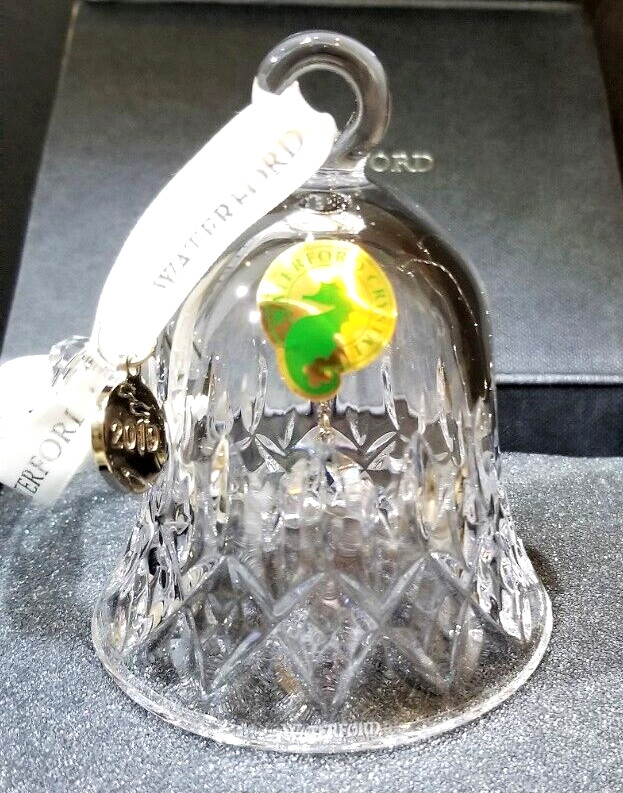 Waterford 2019 Lismore Bell Ornament 3.3″ Ornament # 40035461 Boxed w/tag