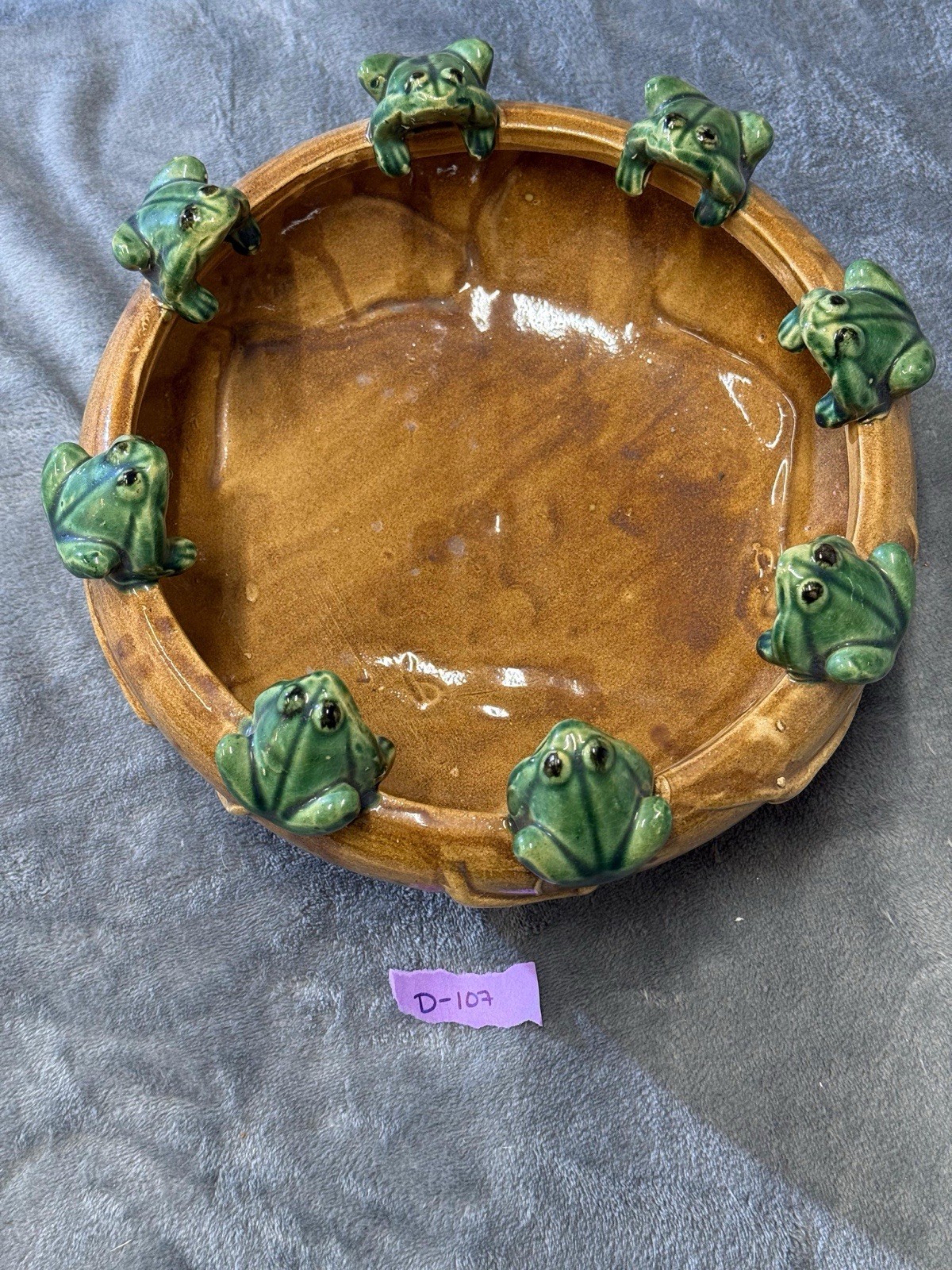 7 Frog Bowl Planter Cottagecore Farmhouse Greenhouse
