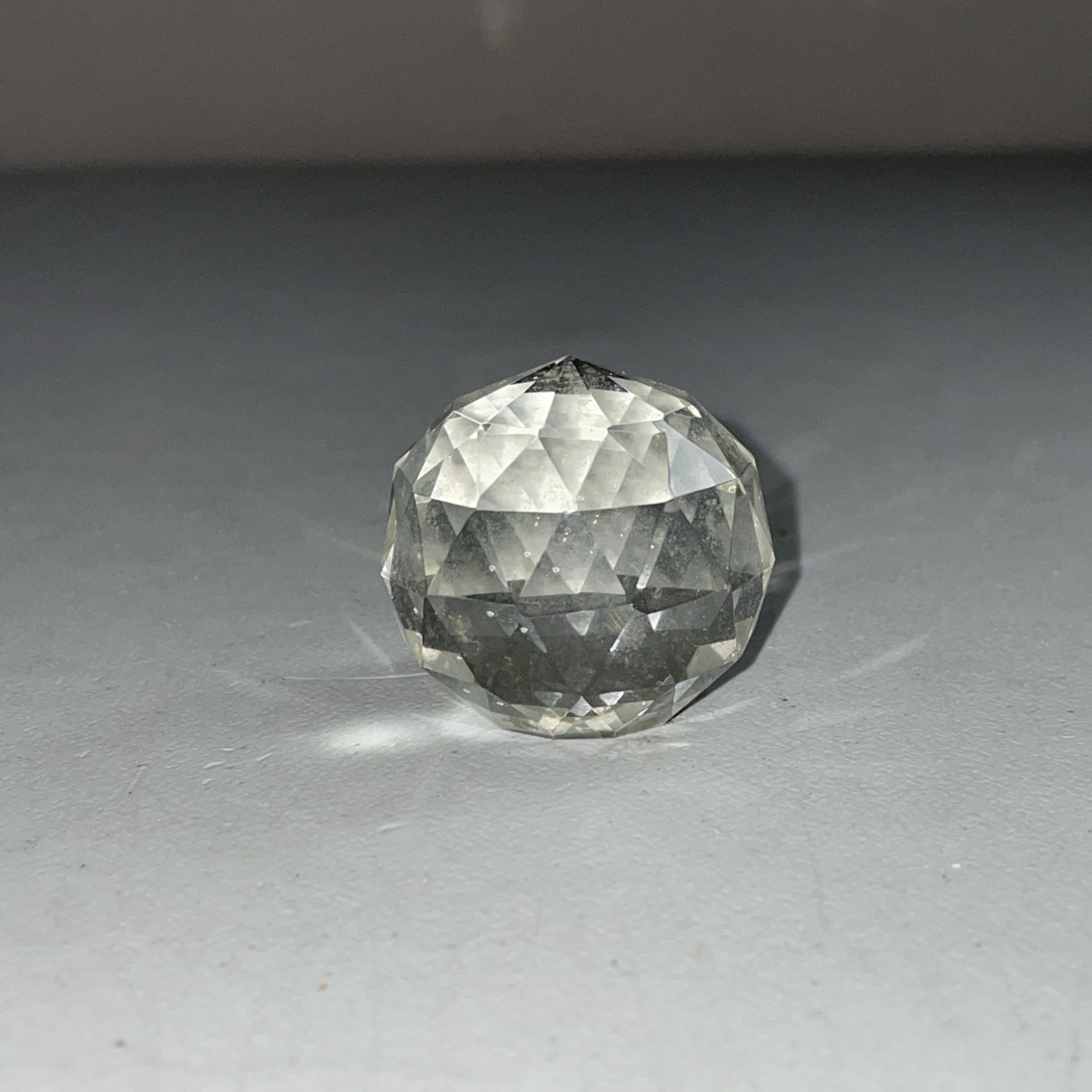 1″ x 1.5″ Miniature Cut Crystal Ball Paperweight