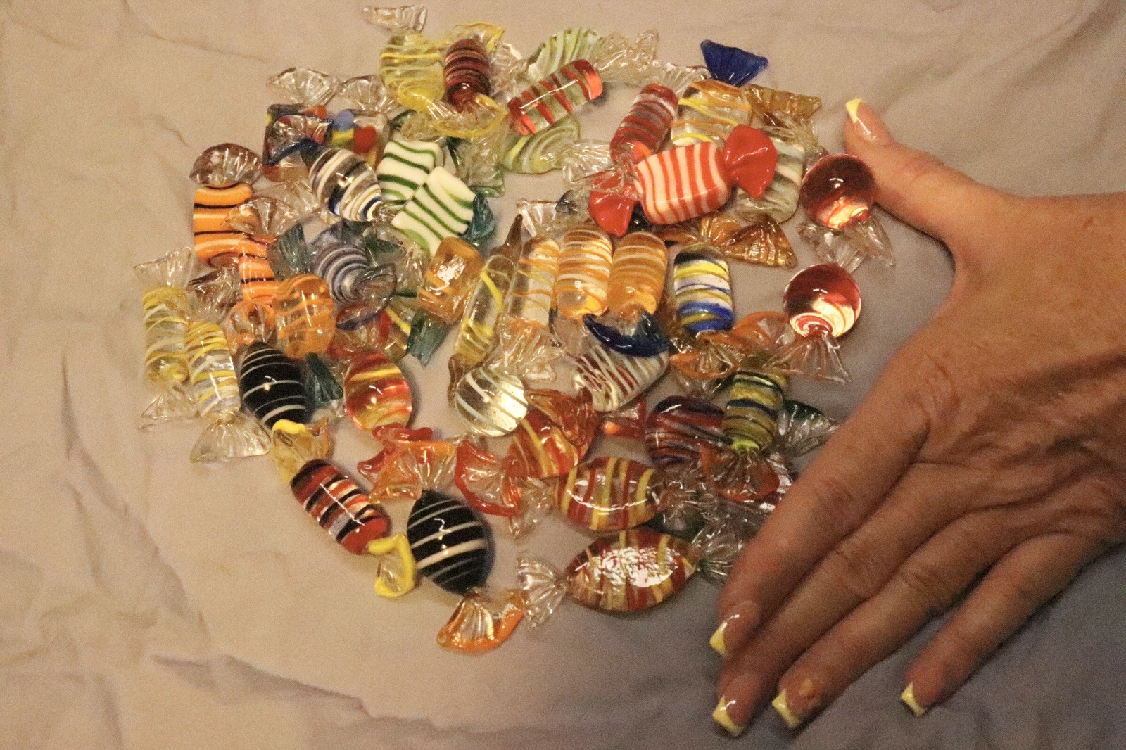 MURANO CANDY AUTHENTIC see photos and description to understand Murano vs. fake