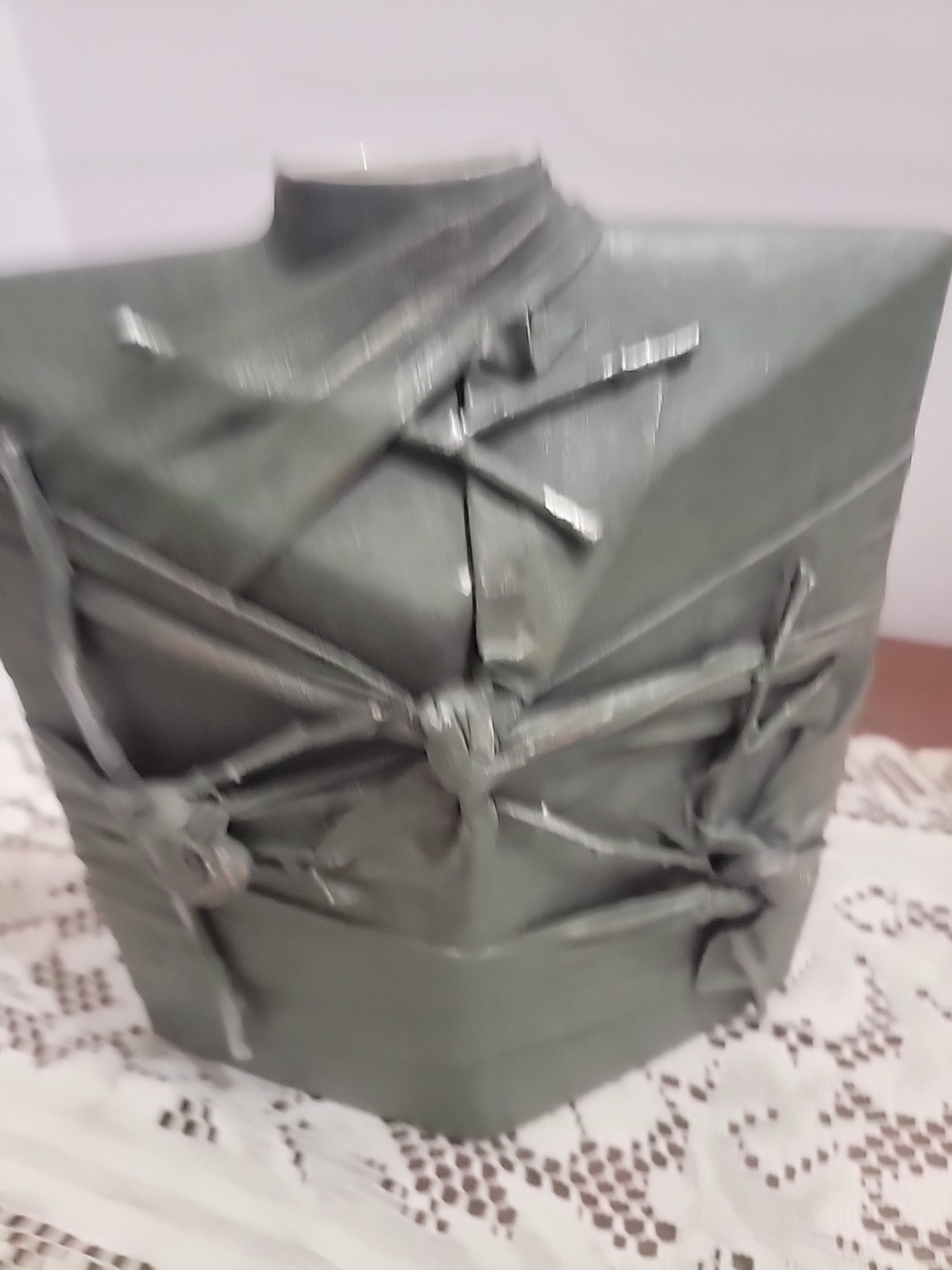 Silvestri Art Brutalist Spooky Modern Art Vase