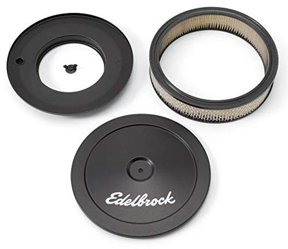 Pro-Flo Black 10″ Round Air Cleaner with 2″ Paper Element 1203