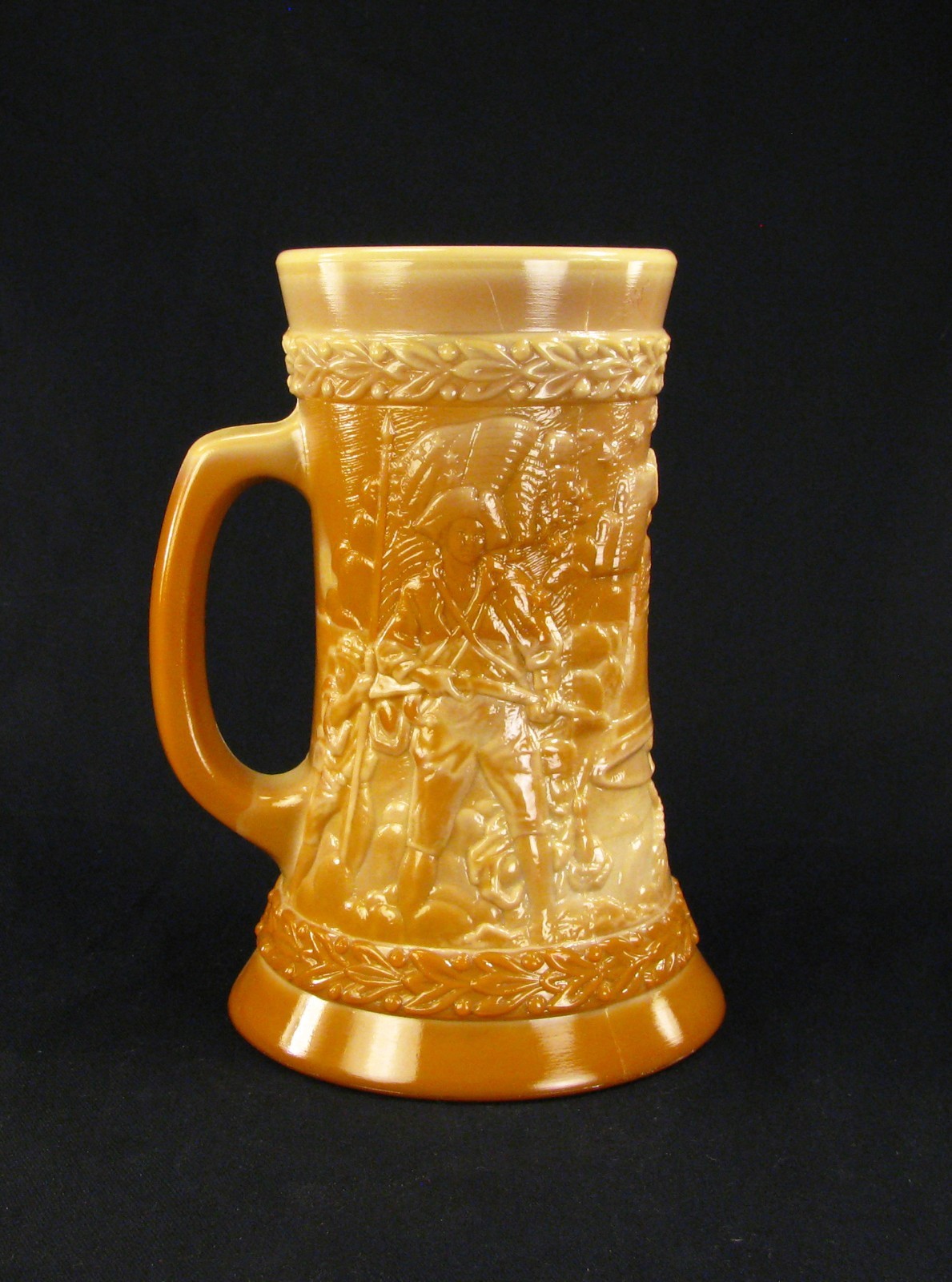 Fenton Glass Chocolate Bicentennial Stein – Made Mid-1970’s