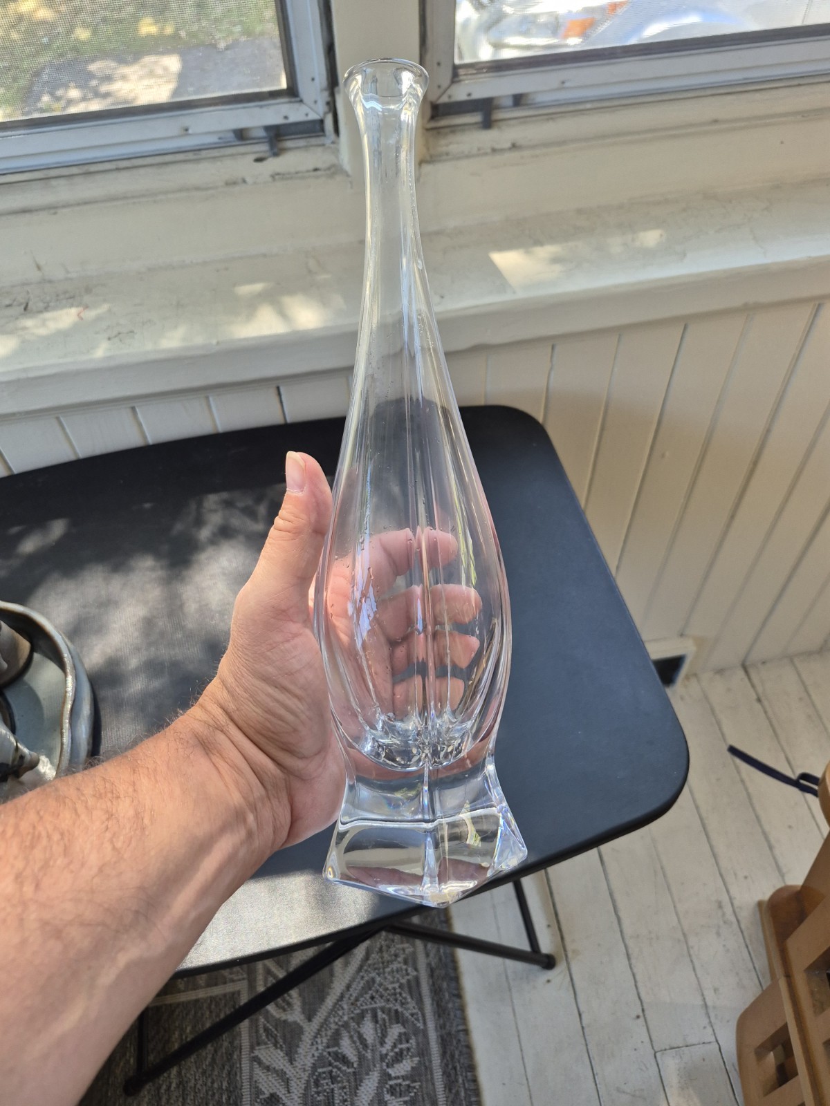 Daum France Crystal Vase