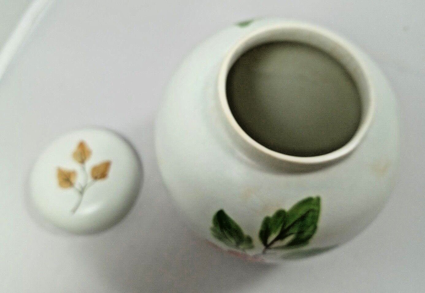 Vintage Ginger Jar Urn Vase Hand Painted Made in England Radford Floral Design
