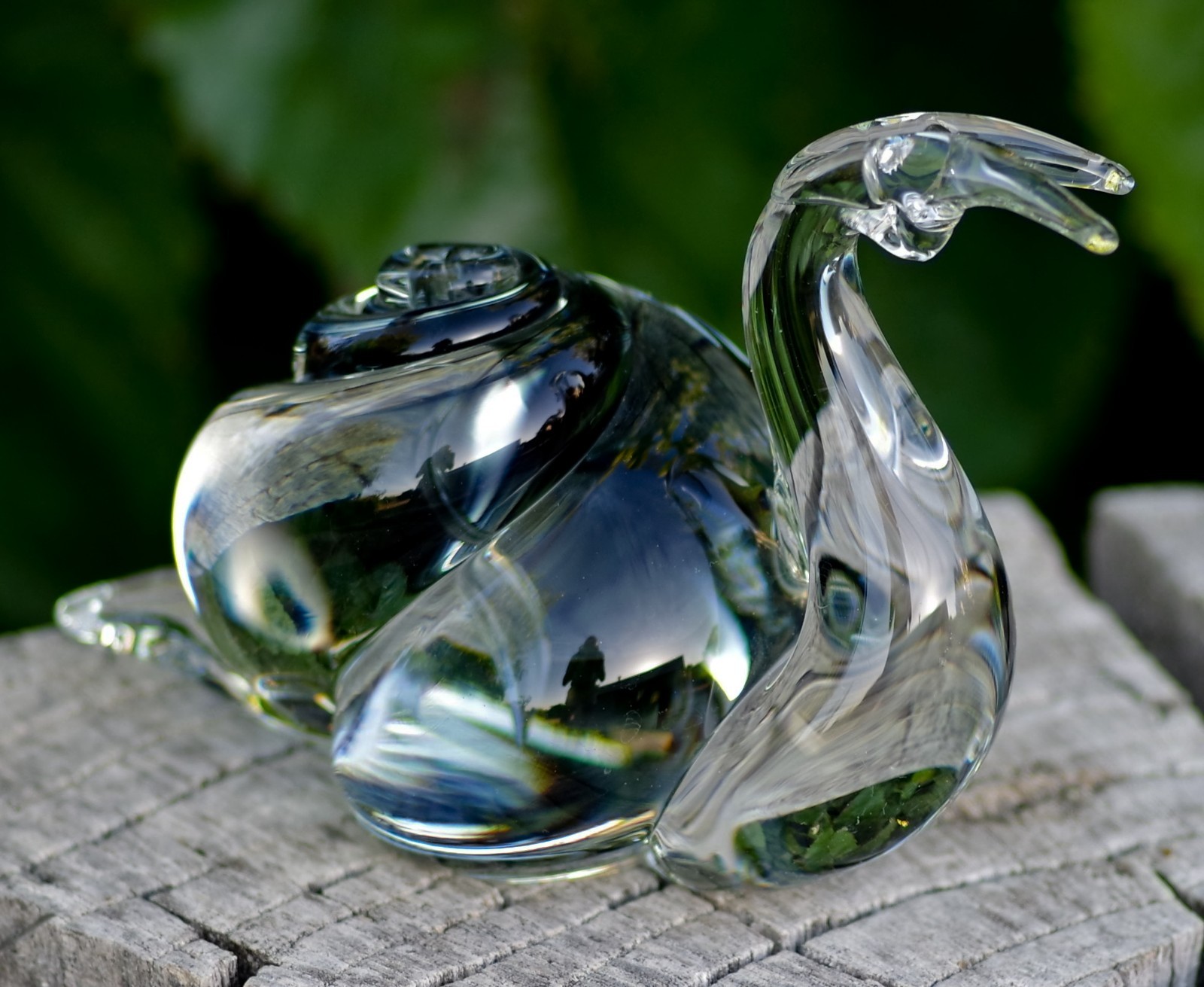 VINTAGE Murano Paperweight V. Nason SNAIL Smokey Glass Made in Italy RARE FIND!