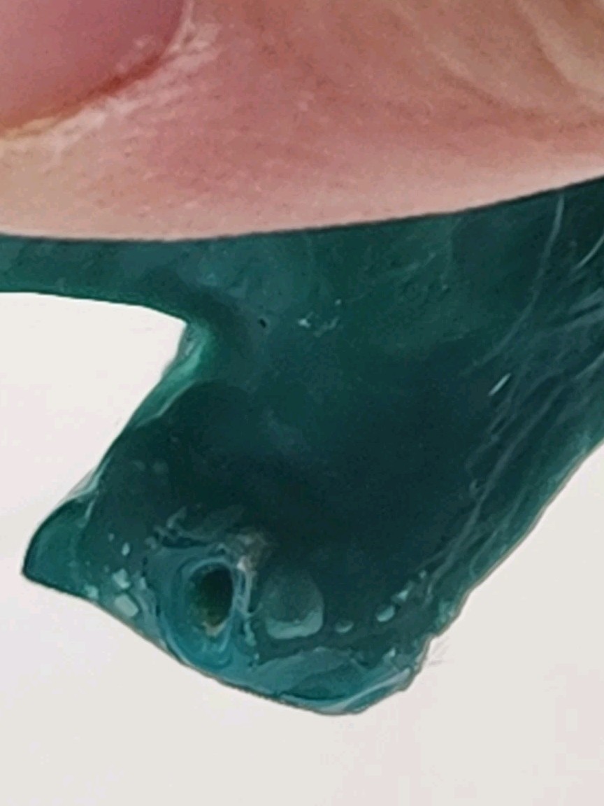 Moser Signed Satin Malachite Green Slag Glass Cat Kitten Figurine RARE 2″ T
