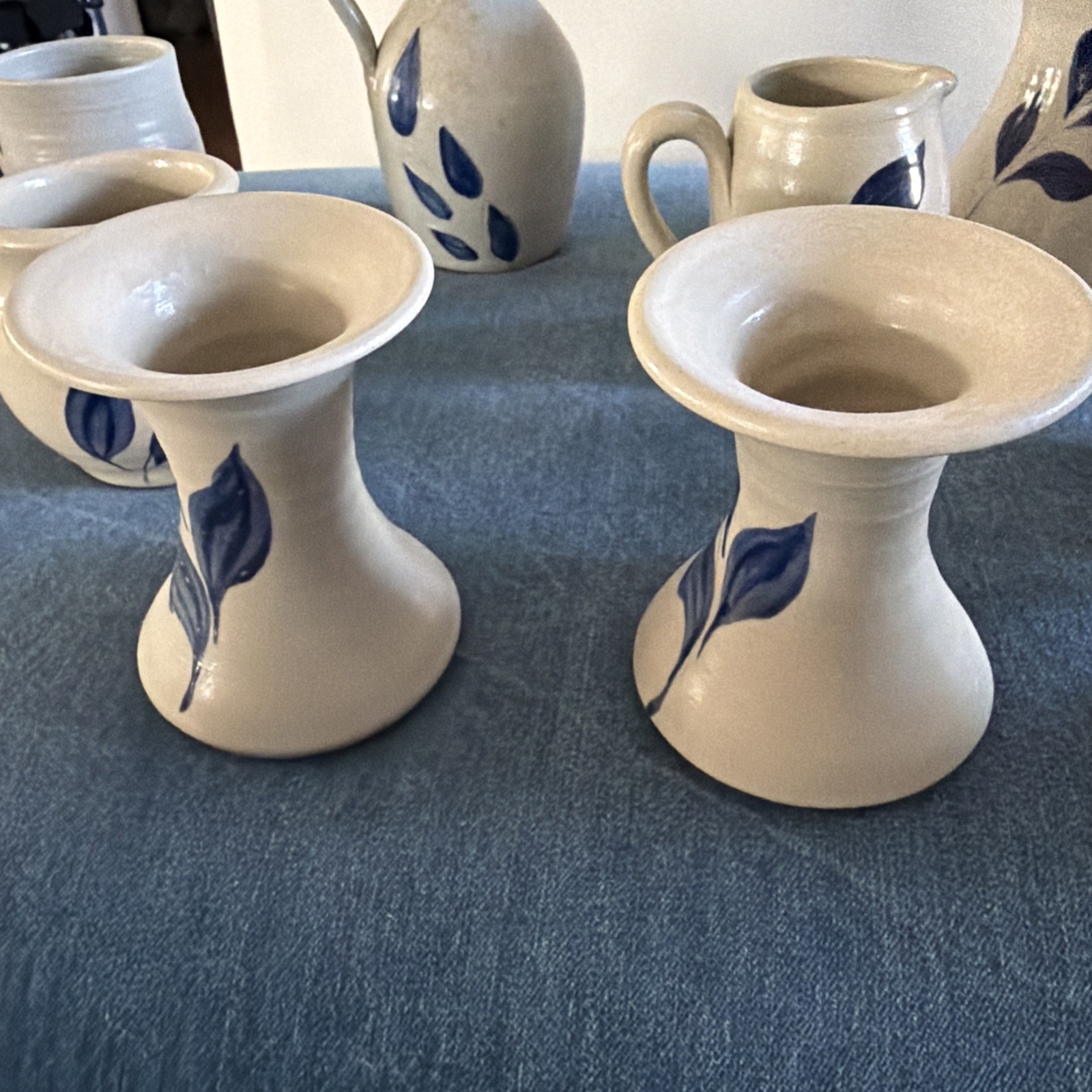 10 Piece Williamsburg Pottery Unused All Authentic And Stamped