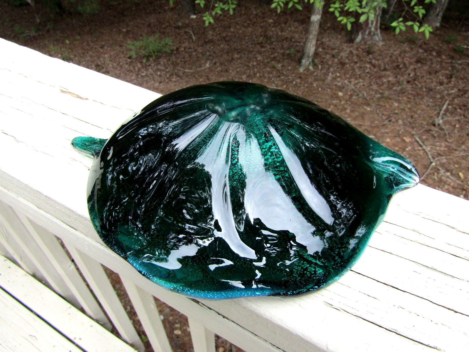 Martens Aureliano Toso AVEM Murano Glass / Tutti Frutti BOWL / ASHTRAY / 10″
