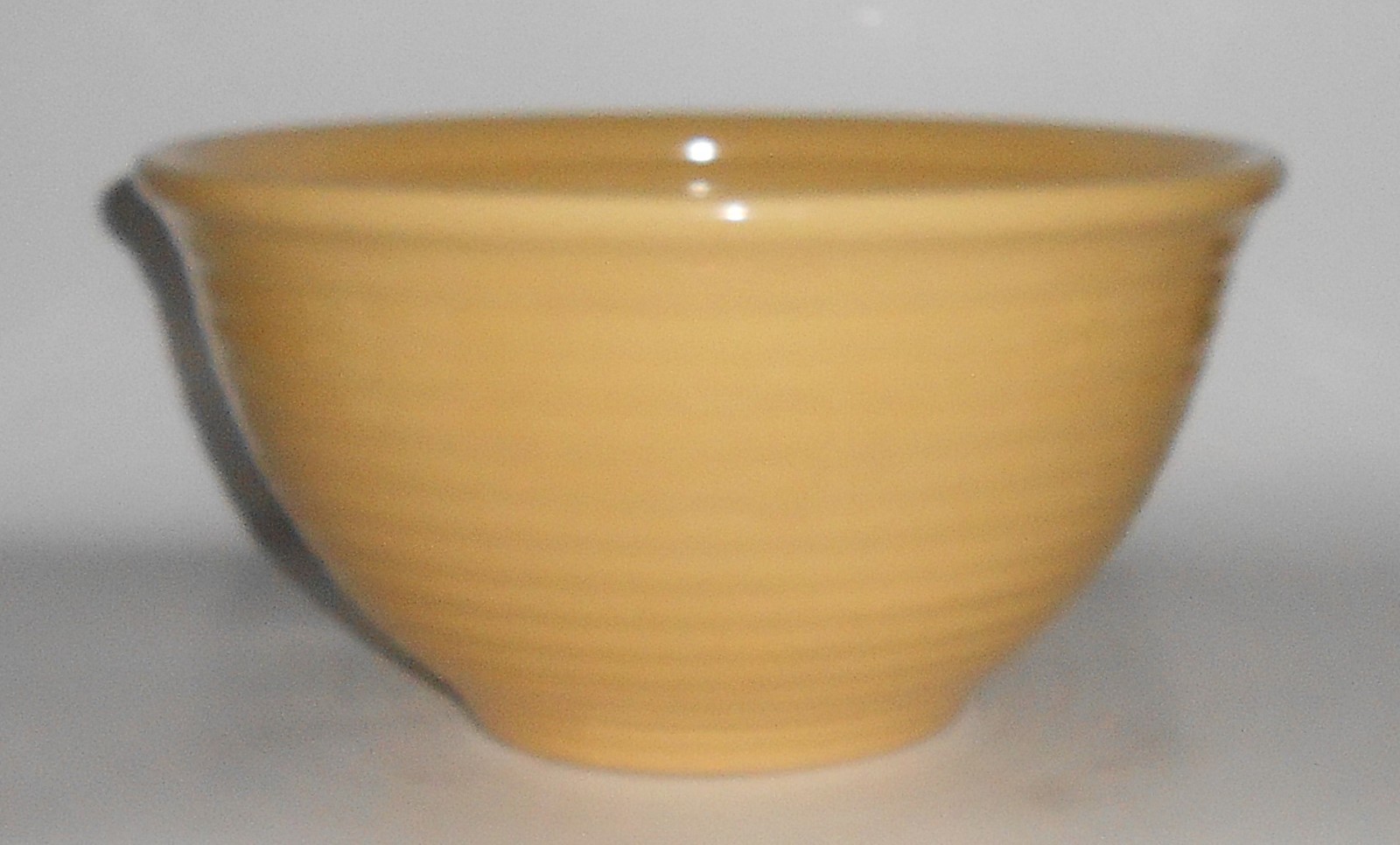 VINTAGE Bauer Pottery Ring Ware RARE Ivory #9 Inside Ring Mixing Bowl