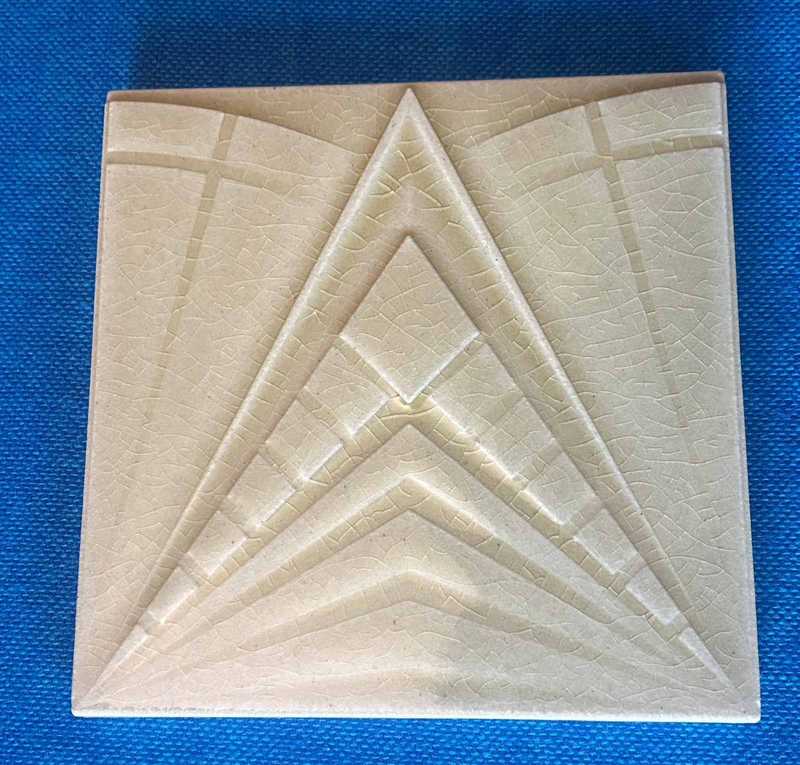 MOTAWI TILEWORKS Tile 6″x 6″ Frank Lloyd Wright GLOSSY SHARP EDGES