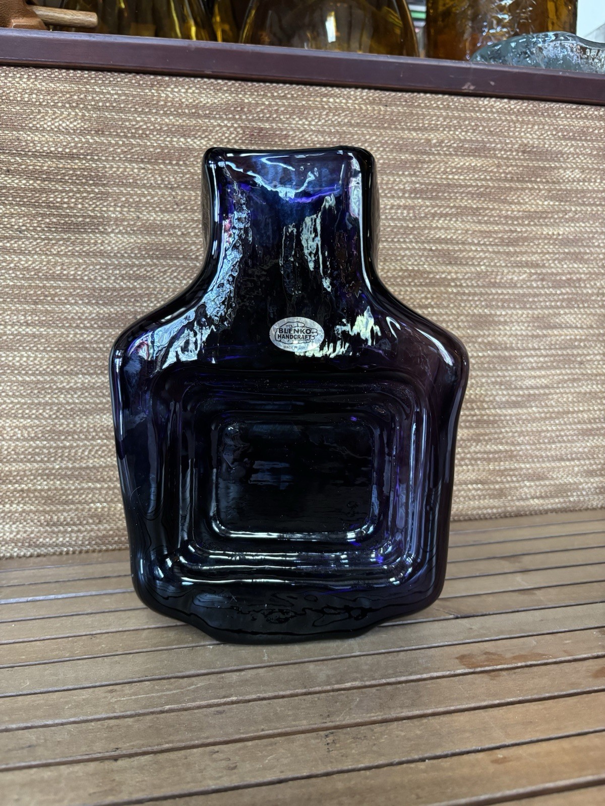 Blenko 2023 Spring Crocus FOG Festival of Glass TV Vase