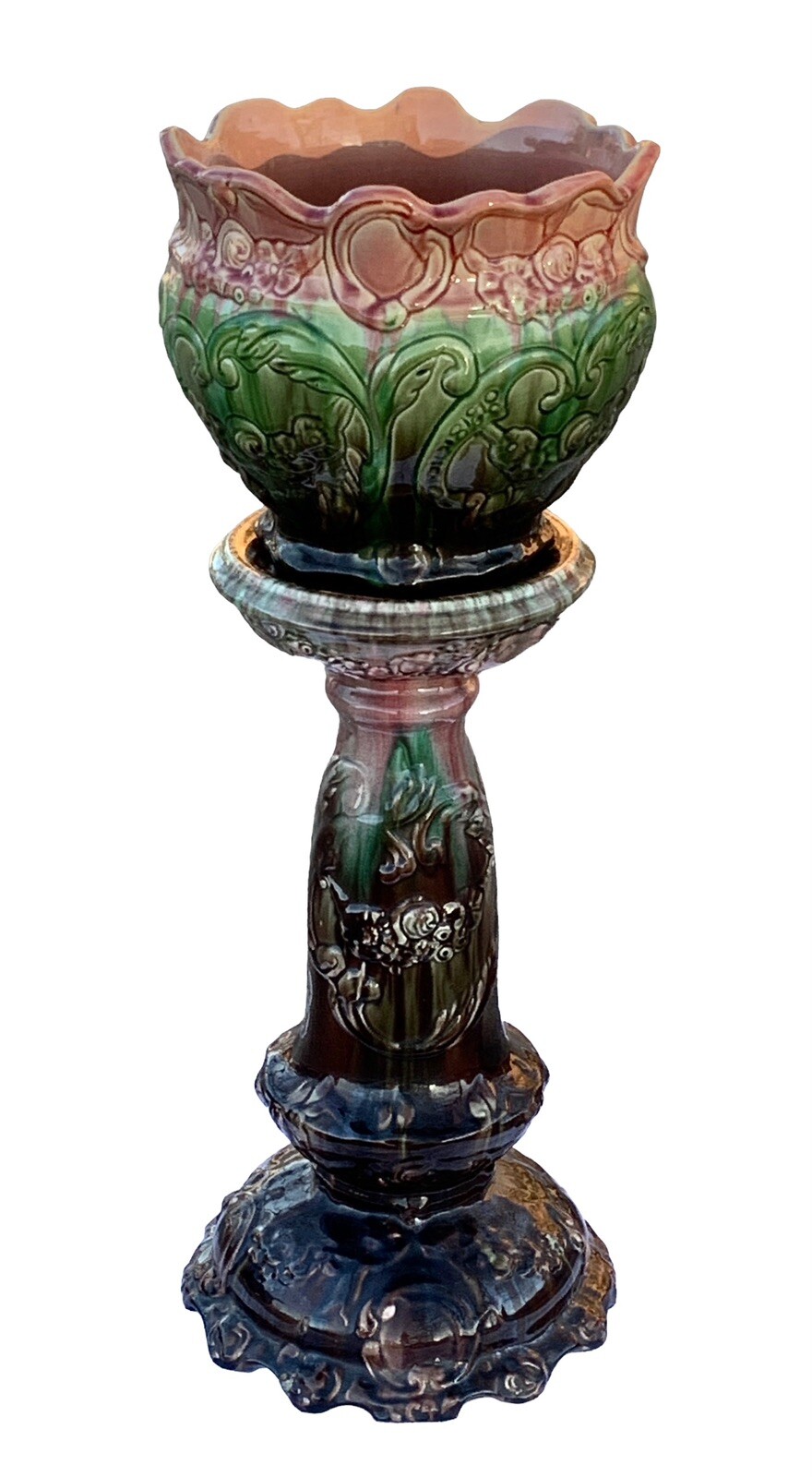 Weller Jardiniere and Pedestal