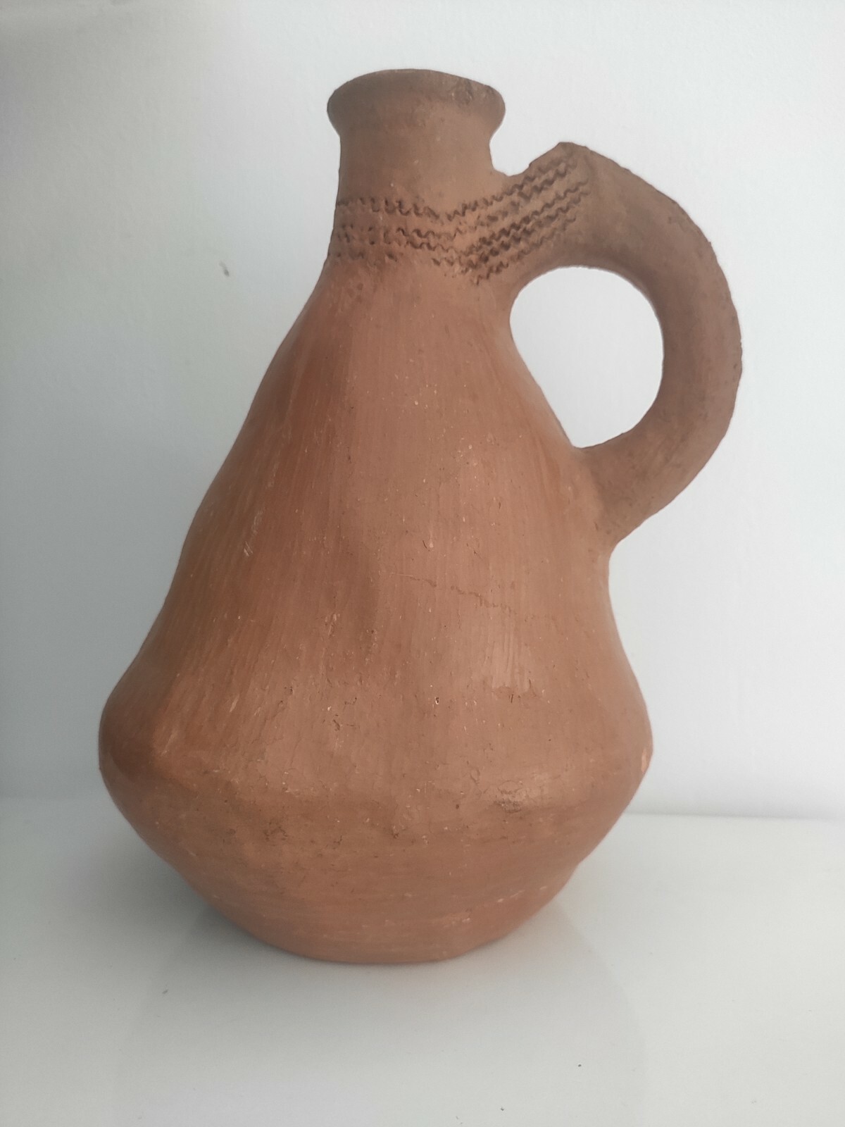 Artisanal Terracotta Vase Africa