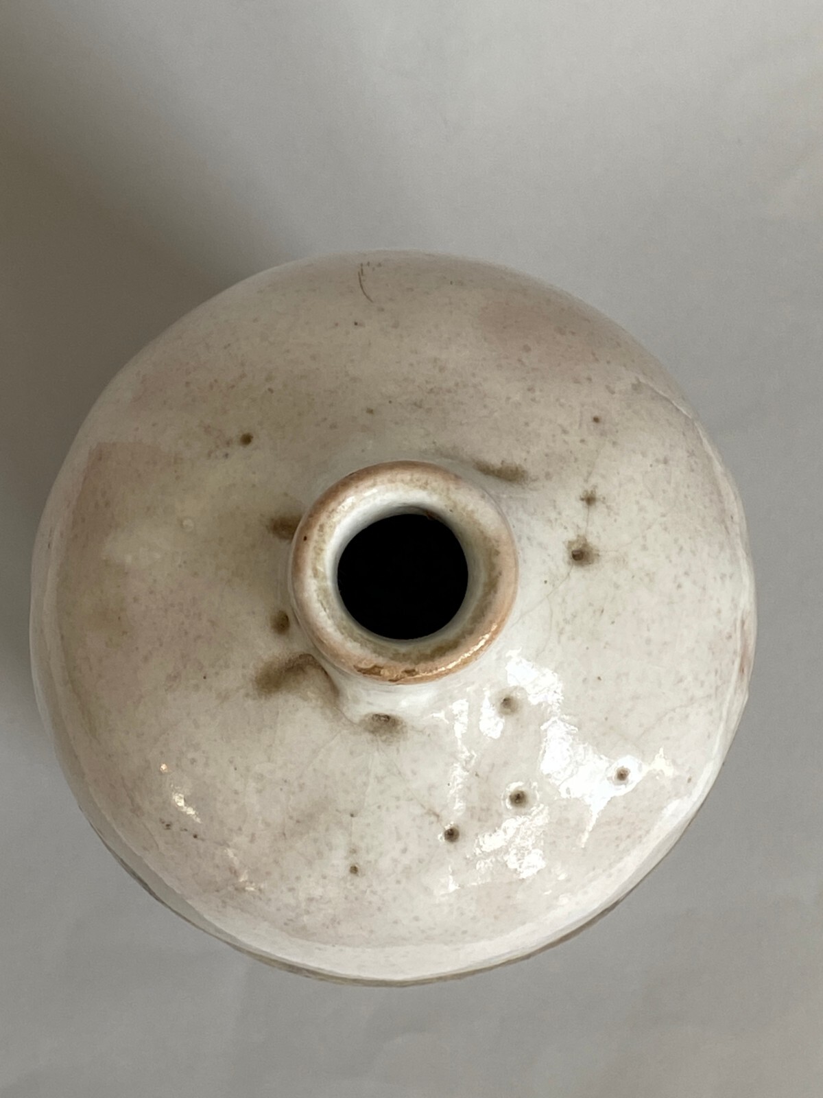 1960s Raymor Lava Vase Italy MCM Mid Century Modern 1051 Bottleneck 10.5″