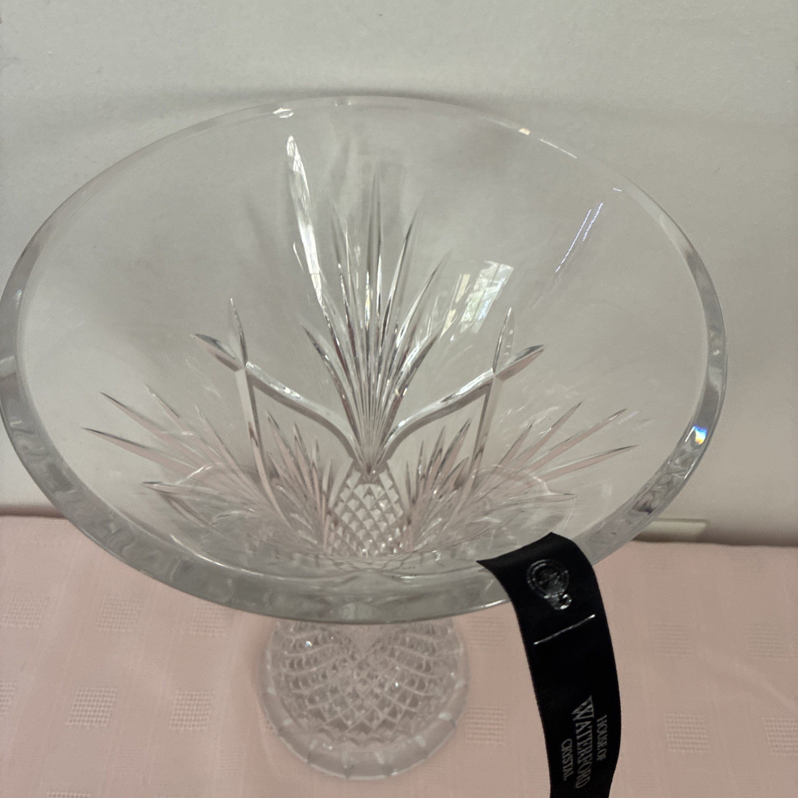 Rare Waterford Melissa Trumpet Vase 12″ House of Waterford Crystal 40018843