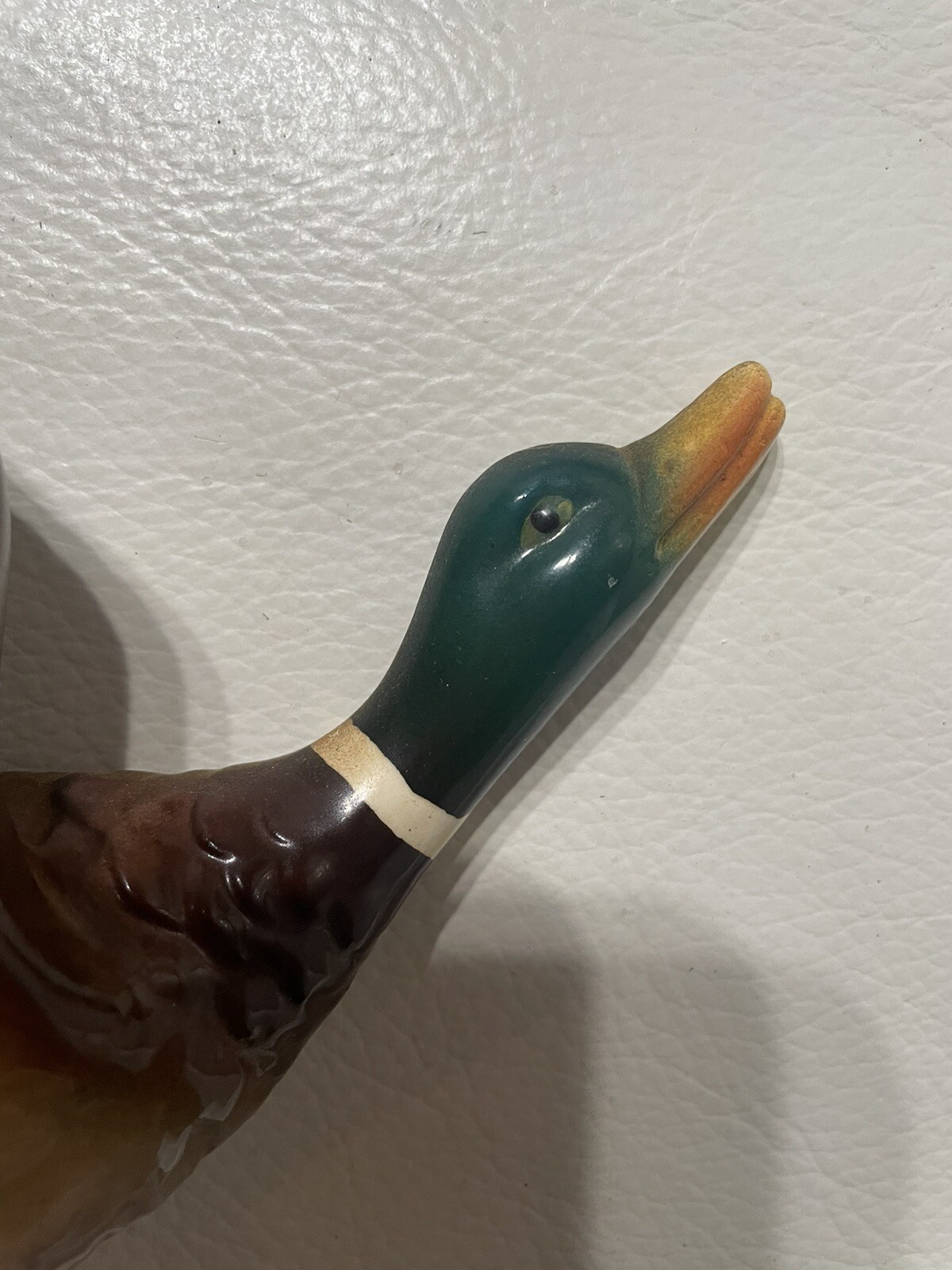 Vtg Set Of FLYING MALLARD DUCK WALL PLAQUE FIGURINES Lot 3