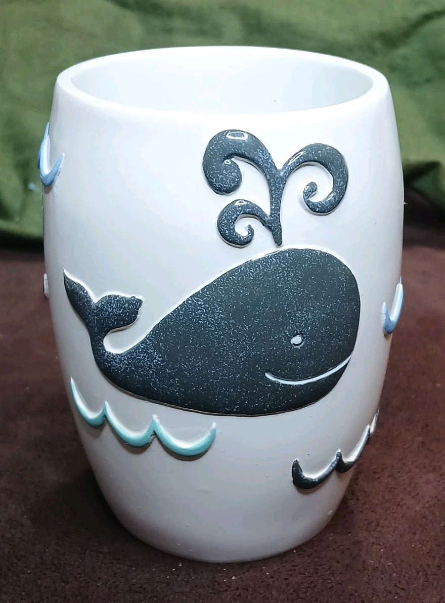 Vintage Challis & Roos Whale Ceramic Cup, “Hand Wash Only”