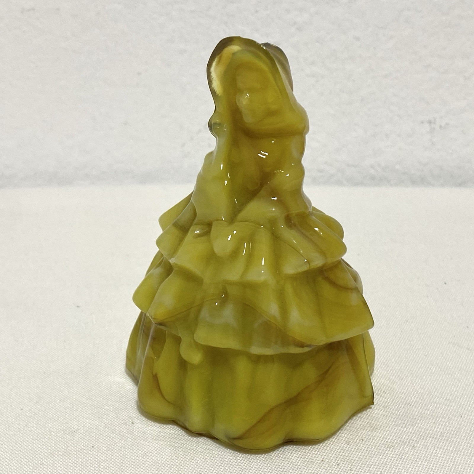 Boyd Glass “Louise” Zack Boyd Slag #17 Glows Orange Cadmium 11/10/1980 Vintage
