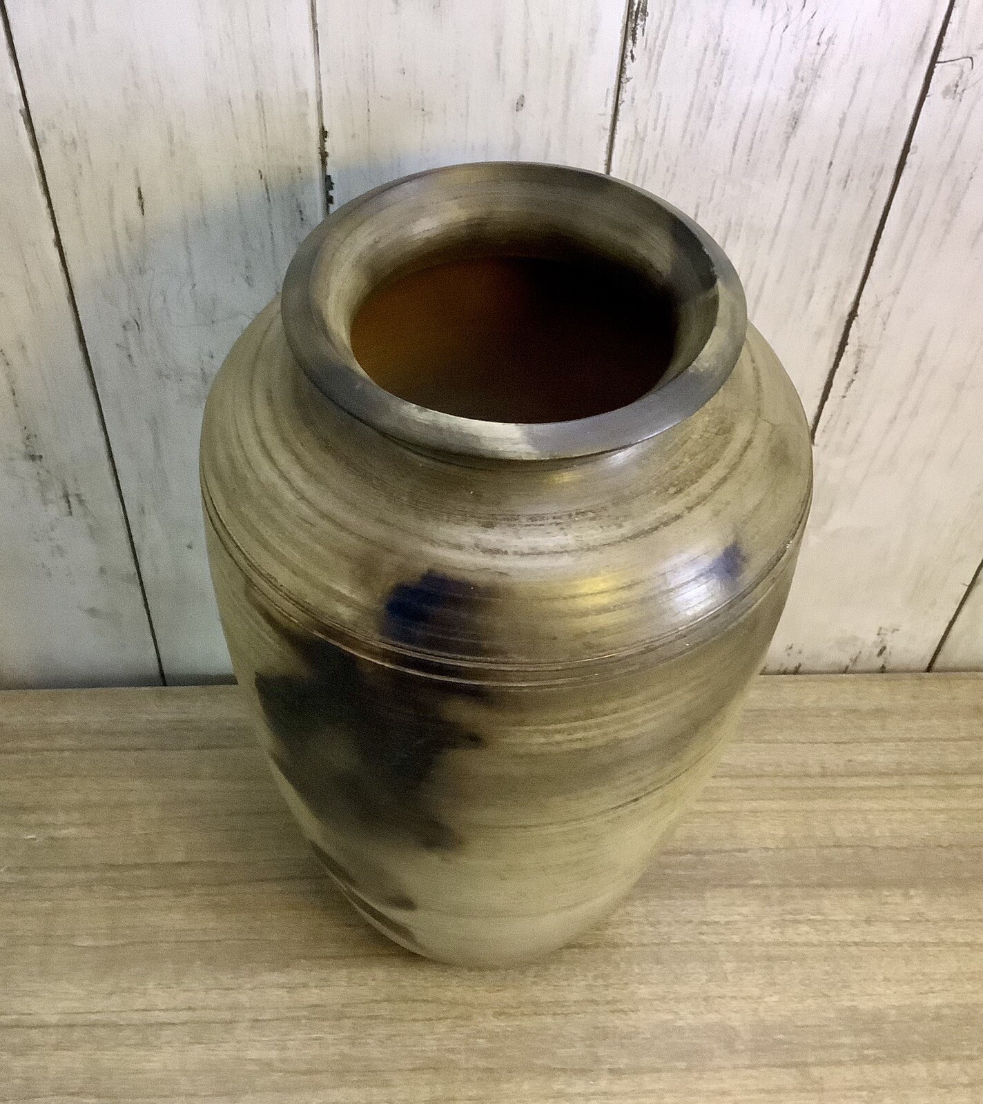 Large Art Pottery Vase Signed By Taylor