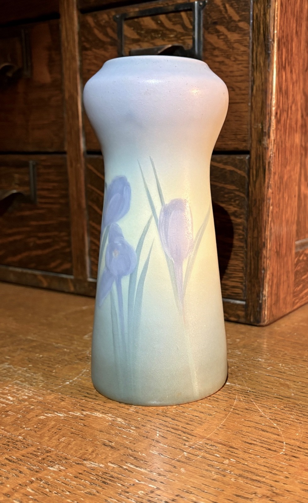 Rookwood Pottery Rare Early Uncrazed Floral Vellum Vase 1911 C. Steinle MINT!